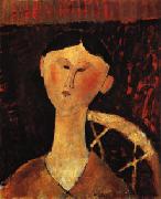Amedeo Modigliani Portrait of Mrs. Hastings oil on canvas
